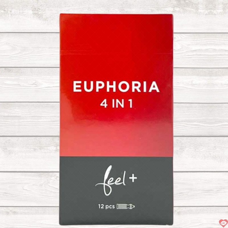 Bao cao su Feel Euphoria 4 in 1 gân gai chống xuất tinh kéo dài 