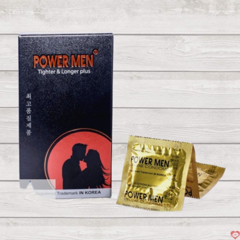 Bao cao su size nhỏ gai kéo dài thời gian Power Men H12 giá tốt 
