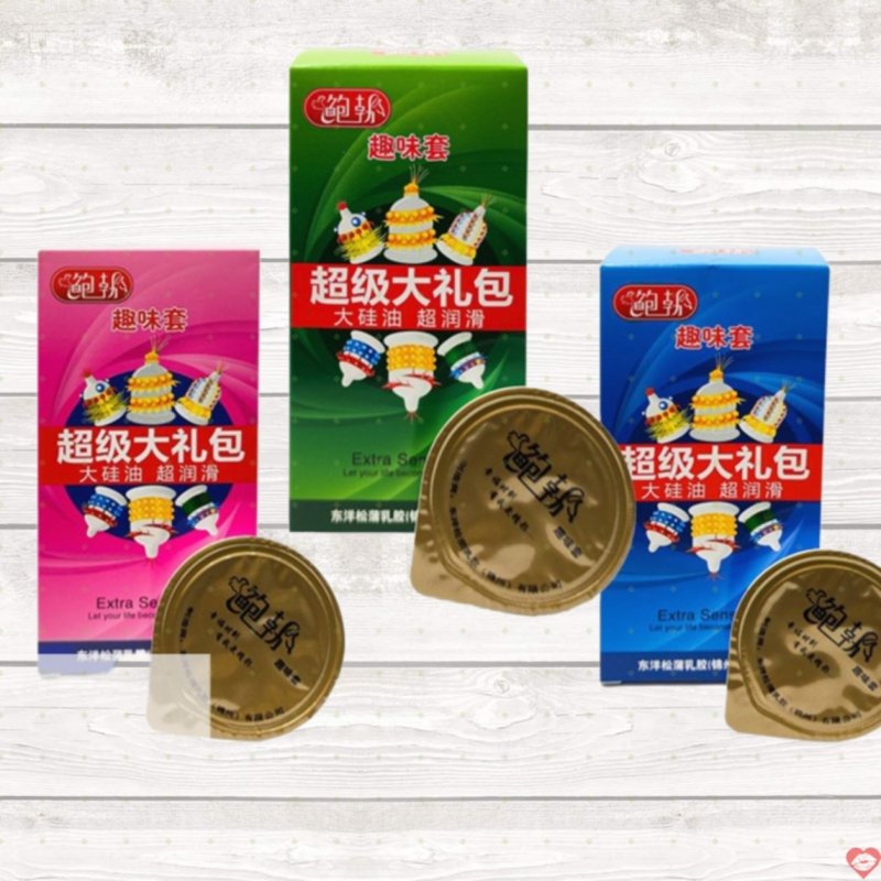 Bao cao su siêu gai râu Runbo tăng khoái cảm, kích thích mạnh 