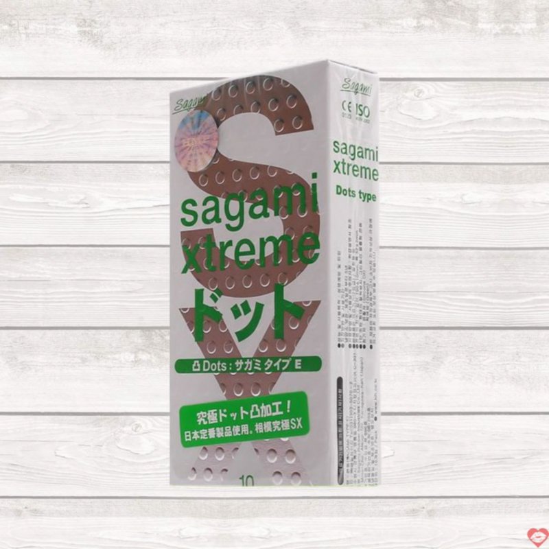 Bao cao su gai Sagami Xtreme White kích thích đỉnh cao an toàn 