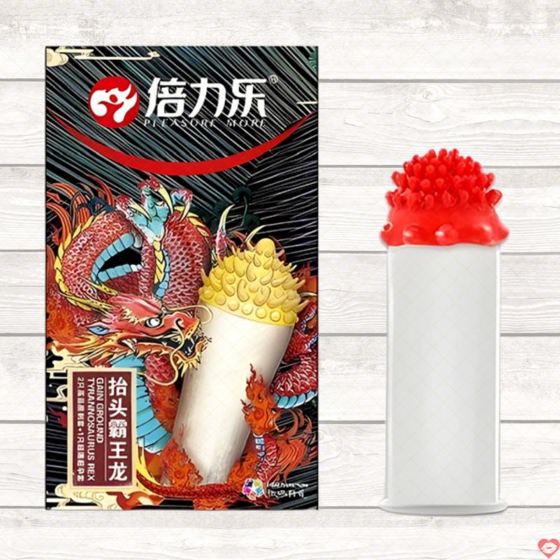 Bao cao su gai chôm chôm HBM tăng cảm giác hộp 2 cái chính hãng 