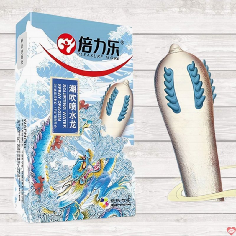Bao cao su gai râu xoắn HBM siêu kích thích tăng khoái cảm 