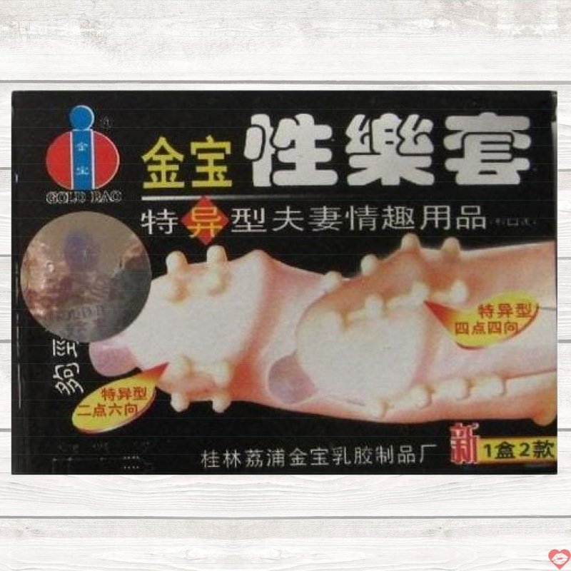 Bao cao su Gold bi nổi siêu mềm kích thích cực mạnh mẽ 