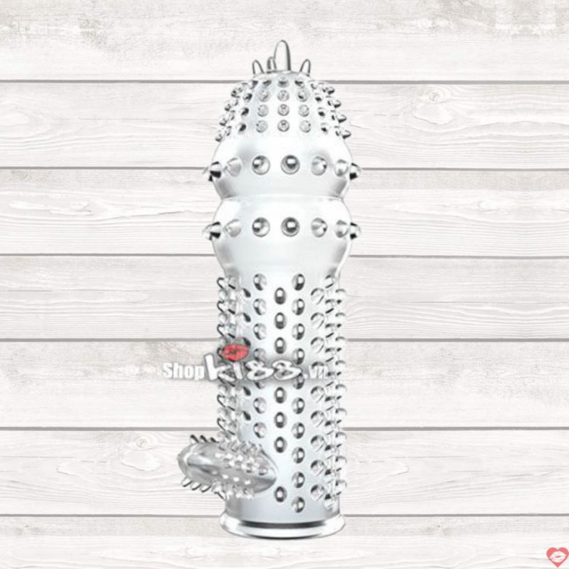 Bao đôn gai mịn trong suốt có nhánh phụ 14cm an toàn giá tốt 
