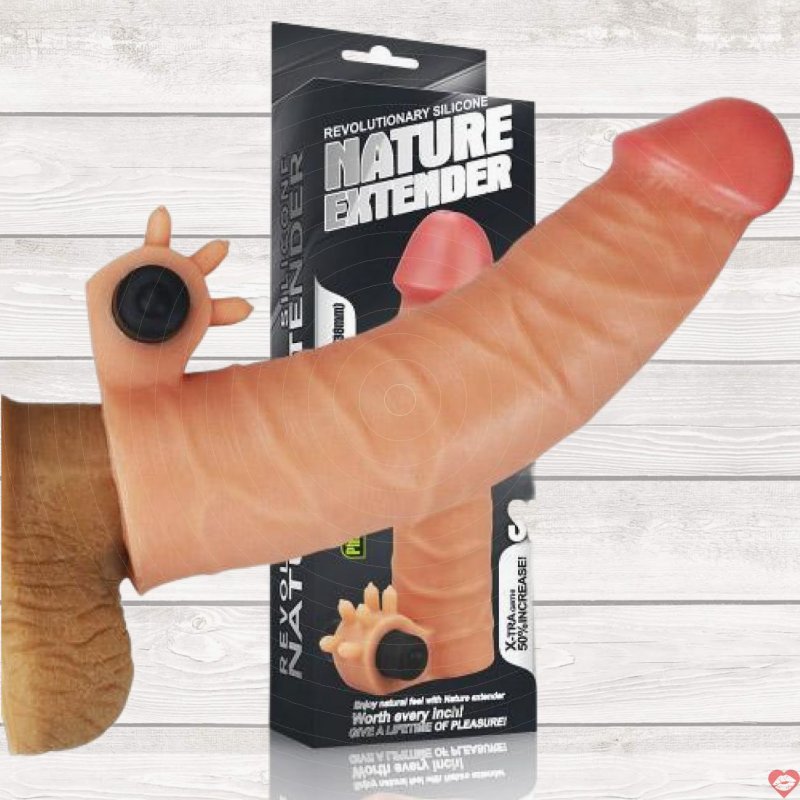 Bao đôn rung Lovetoy mềm mịn tăng kích thước kéo dài quan hệ 