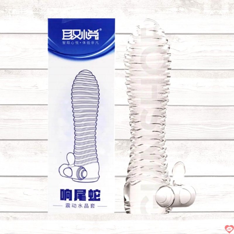 Bao cao su đôn dên rung Aichao xanh tăng khoái cảm cực đỉnh 