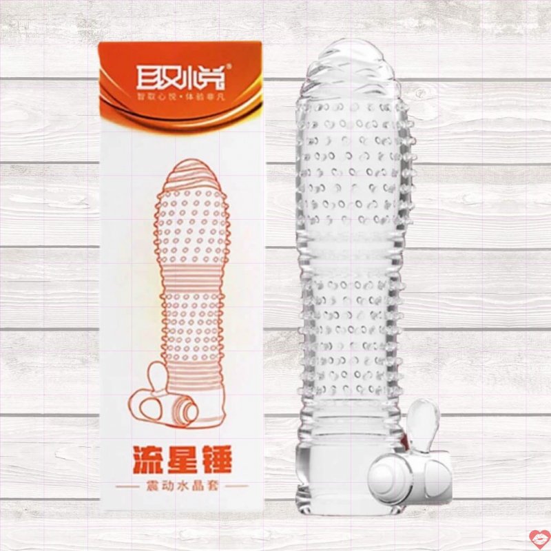 Bao cao su đôn dên rung Aichao Cam kích thích cực đỉnh, siêu mềm mại 