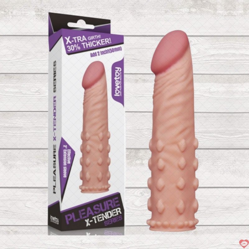 Bao cao su đôn dên Lovetoy gai tăng 5cm kích thích mạnh mẽ 