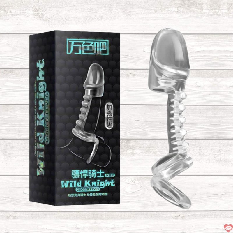 Bao cao su đôn dên Wild Knight tăng kích thước chạm điểm G siêu khoái cảm 
