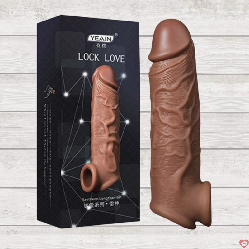 Bao cao su đôn dên Yeain Lock Love Raytheon tăng khoái cảm, an toàn 