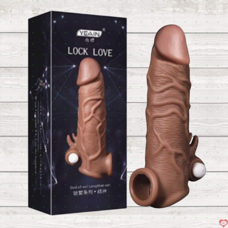 Bao cao su đôn dên rung Yeain Lock Love cực kích thích tăng khoái cảm 