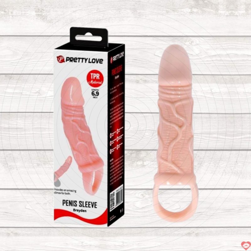 Bao cao su đôn dên Pretty Love Brayden 6.9 inch tăng khoái cảm 