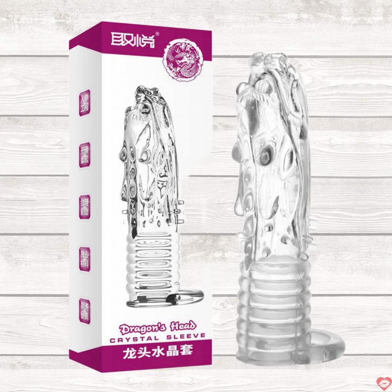 Bao cao su đôn dên Aichao Hồng Đầu rồng tăng khoái cảm mạnh 