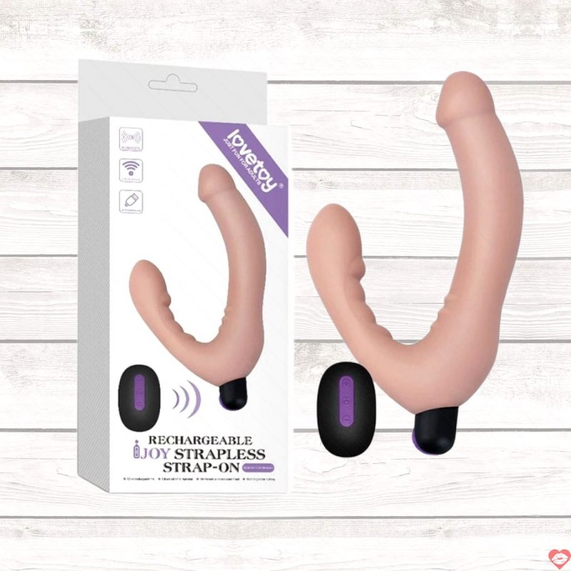 Dương vật giả 2 đầu sạc điện đa chế độ rung silicon cao cấp kích thích 