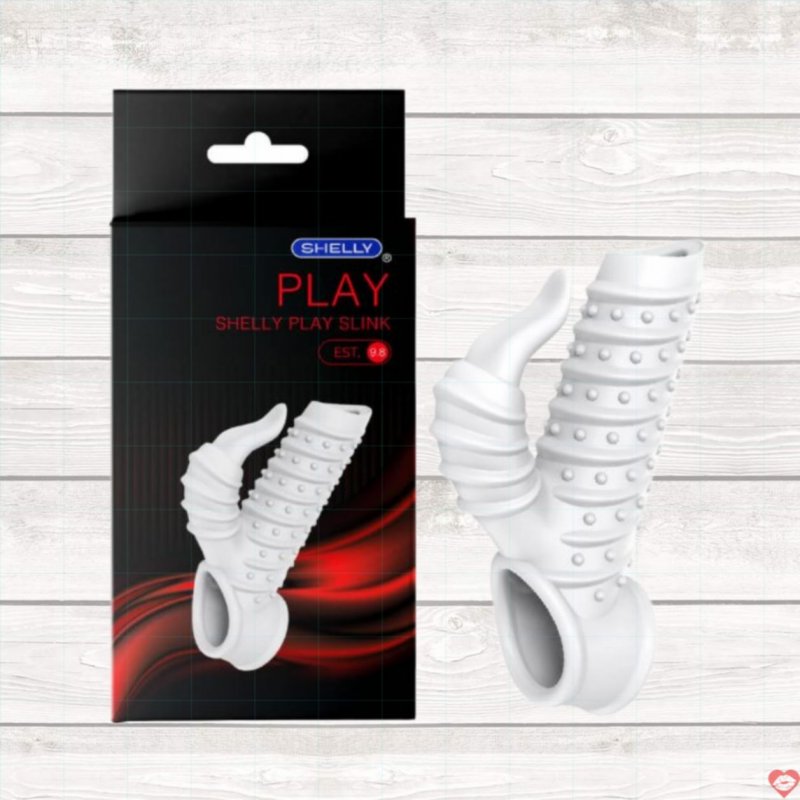 Bao cao su đôn dên Shelly Play Slink hở đầu tăng khoái cảm cực mạnh 