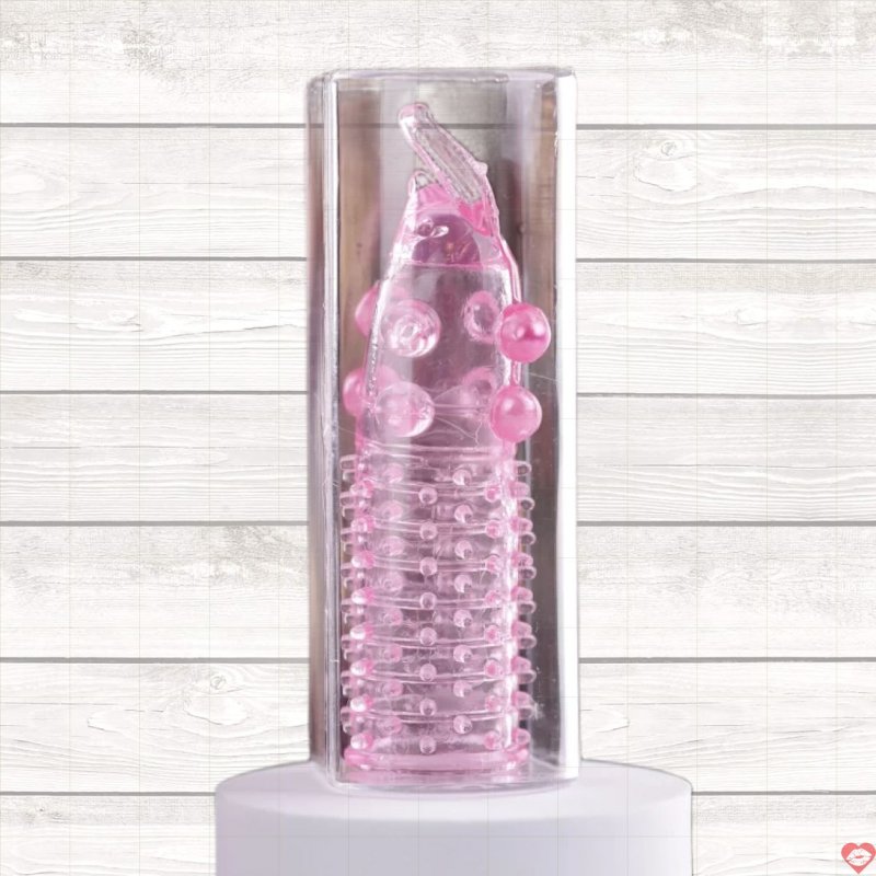 Bao đôn dên bi gai mềm silicone kích thích hưng phấn cô bé 
