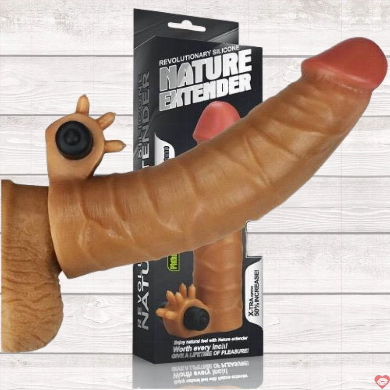 Bao Đôn Rung Lovetoy Extender Siêu Mềm Mịn Thật Tự Nhiên Kích Thích 