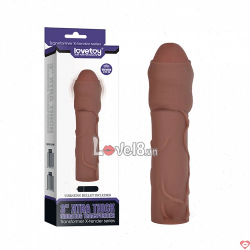 Bao Đôn Rung Đầu 6cm Tăng Kích Thước Hưng Phấn Lovetoy 