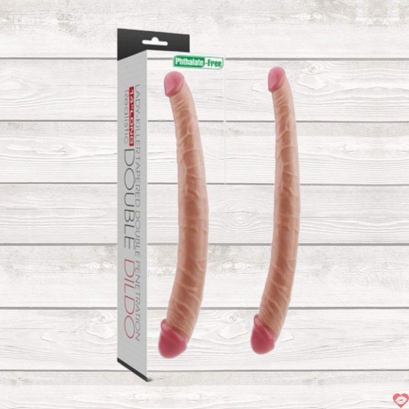 Dương vật giả lovetoy 2 đầu size lớn silicon mềm mại kích thích cực đỉnh 