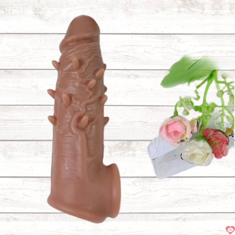Bao cao su đôn dên có lỗ tròng bìu