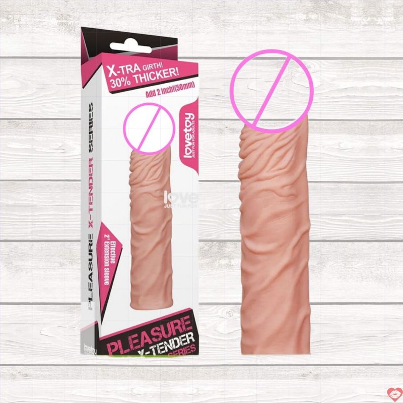 Bao cao su đôn dên 5cm siêu gân Lovetoy kích thích cực mạnh 