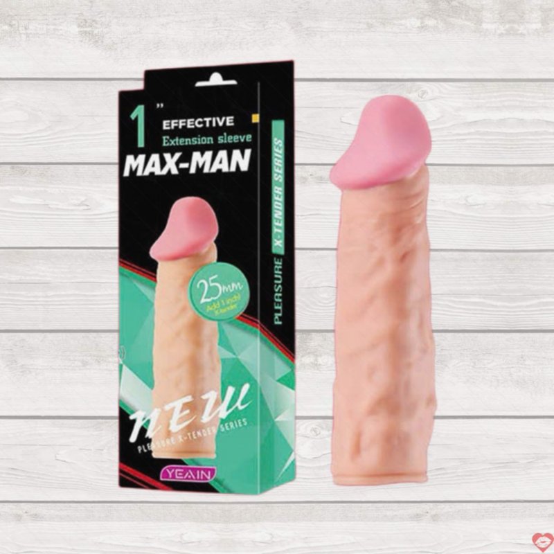 Bao cao su đôn dên Maxman tăng 25cm – YY909
