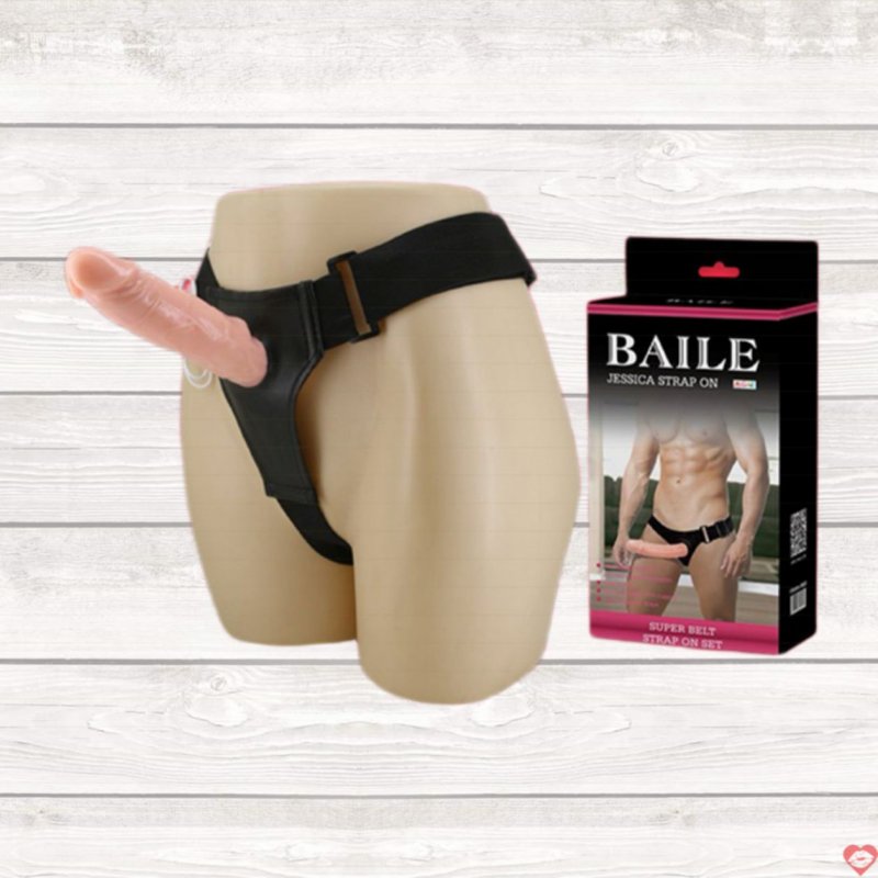 Dương vật giả dây đeo rỗng ruột cho nam Baile Jessica