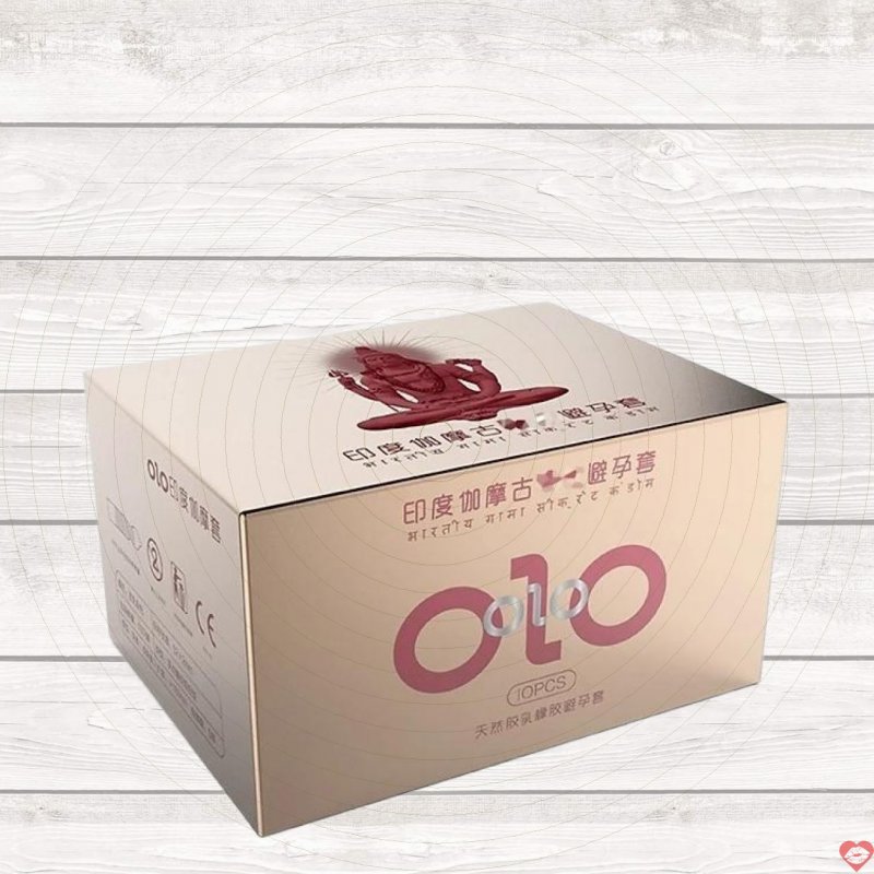 Bao Cao Su OLO Gamma Formula - Kéo Dài Thời Gian Gân Gai - Hộp 10 Cái