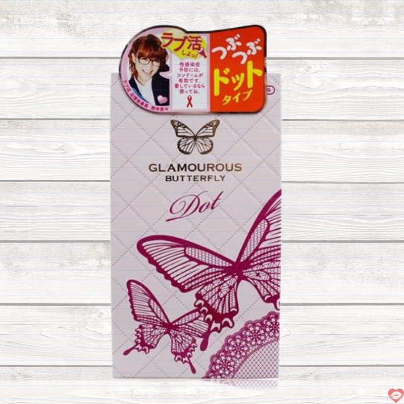 Bao Cao Su Jex Glamourous Butterfly DOT Siêu Gai 8s