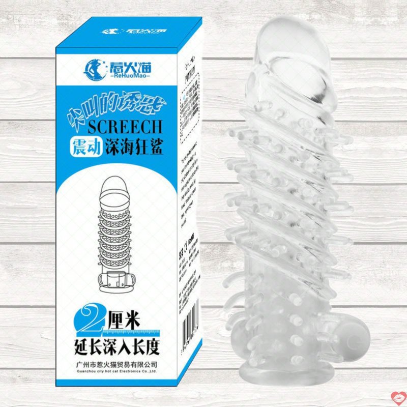 Bao Cao Su Đôn Dên Nhiều Gai Gân Nổi Kèm Rung Gốc
