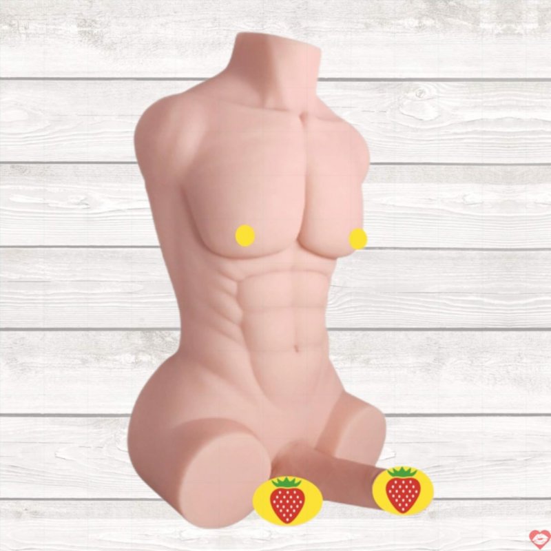 búp bê silicon nam bán thân size nhỏ tpe cao cấp thỏa mãn 