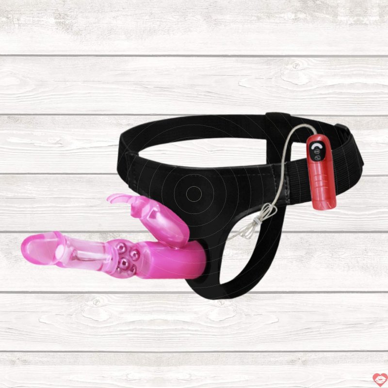 Dương vật giả dây đeo Baile Ultra Harness rung kích thích mạnh mẽ 