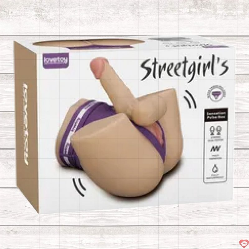 Lovetoy Streetgirls Thiết Kế Chân Thực Rung Mạnh Mẽ