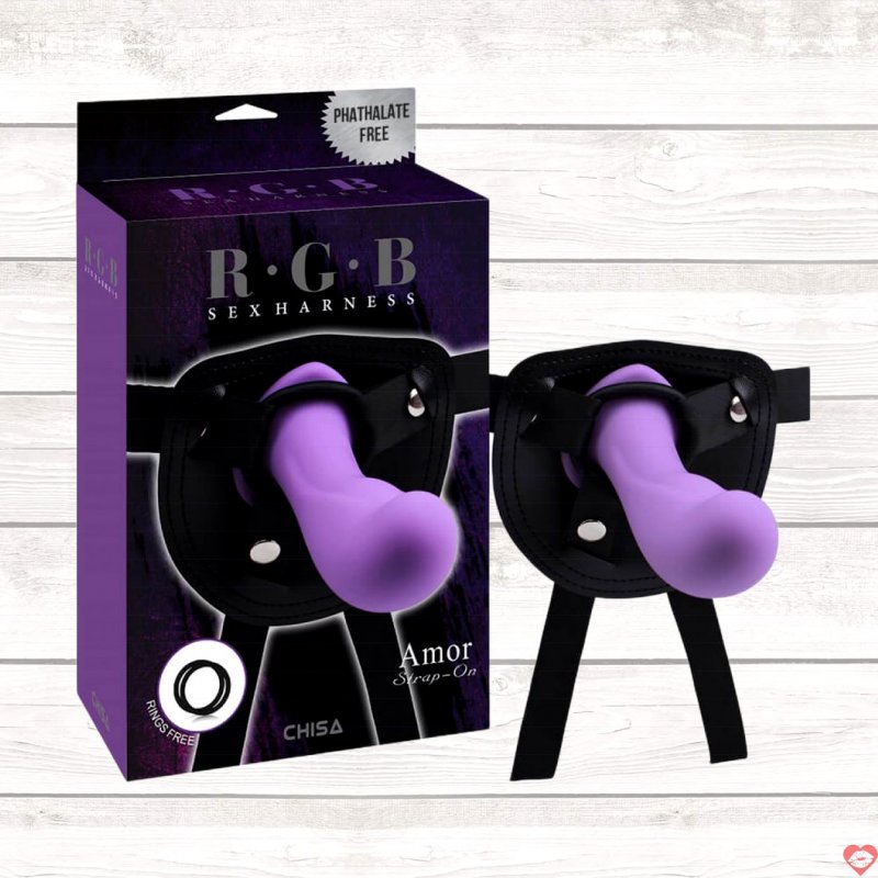 Dương vật giả dây đeo Chisa Amor Strap-on cao cấp kích thích 
