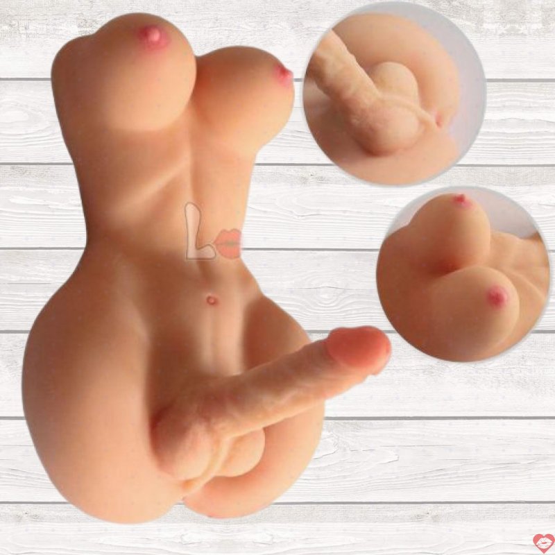 Búp Bê Tình Dục Lưỡng Tính Less Ladyman Chất Mềm Mại An Toàn 