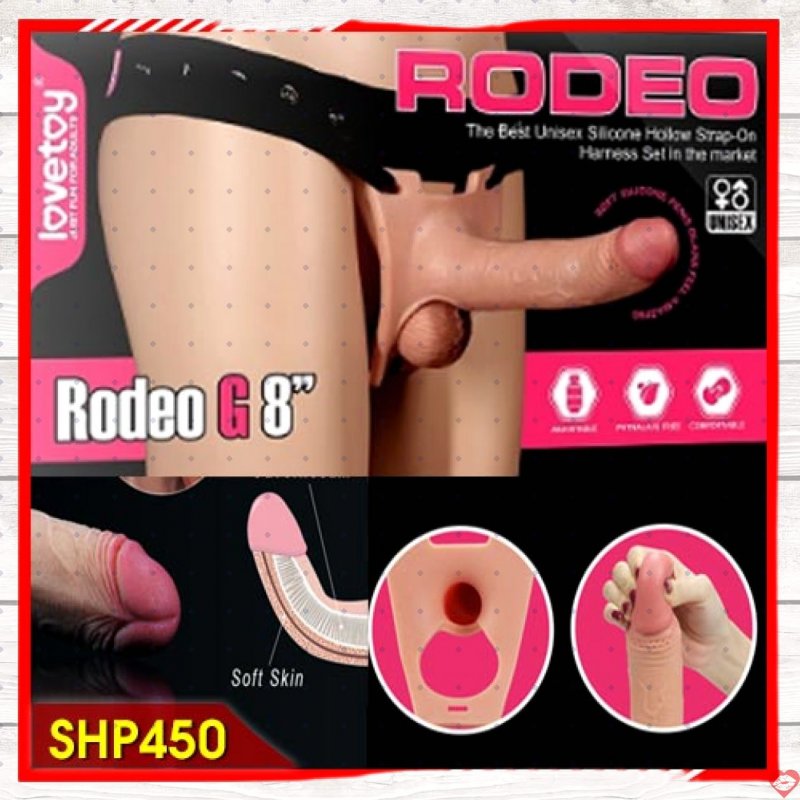 Dương vật giả dây đeo silicon mịn mềm như thật RODEO G8 mới 
