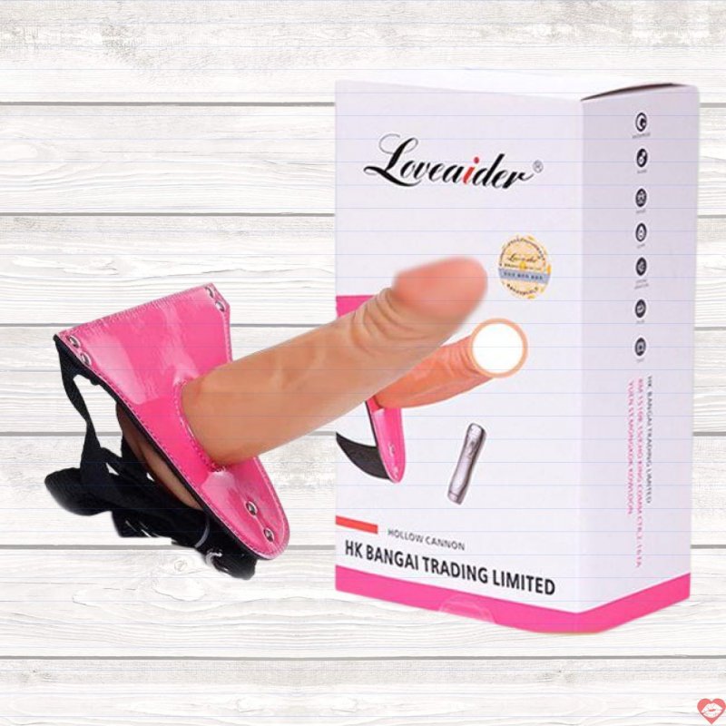 Dương vật dây đeo rung mạnh Loveaider 7 chế độ kích thích 