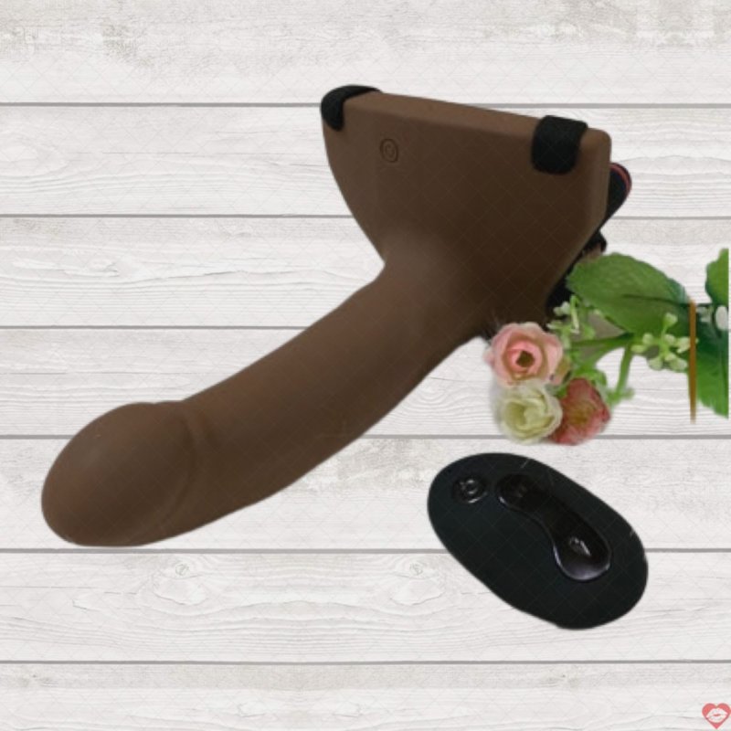 Dương vật dây đeo rung điều khiển từ xa tăng khoái cảm nam 