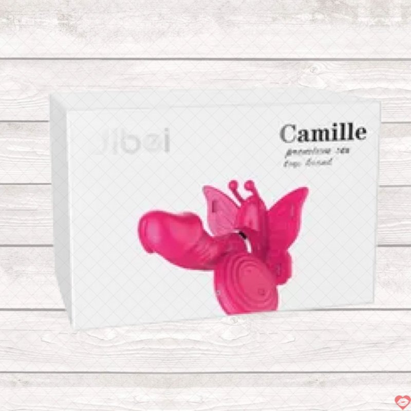 Dương Vật Giả Dây Đeo Camille Điều Khiển Từ Xa Rung Ngoáy Sướng 