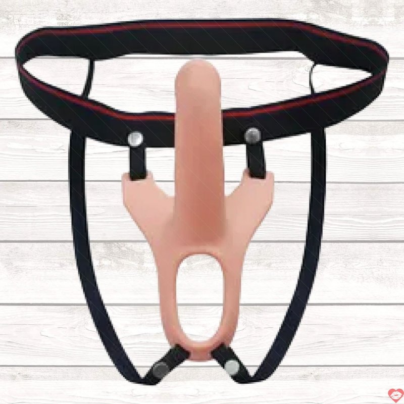 Dương vật giả dây đeo silicon mềm kích thước 14cm tăng khoái cảm nhanh 