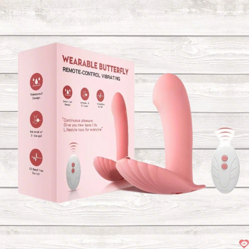 Trứng Rung Mini Wearable Bufferly Điều Khiển Từ Xa Kích Thích Mạnh 