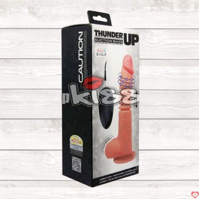 Dương vật giả Thunder Up đa năng rung thụt xoay kích thích cực mạnh 
