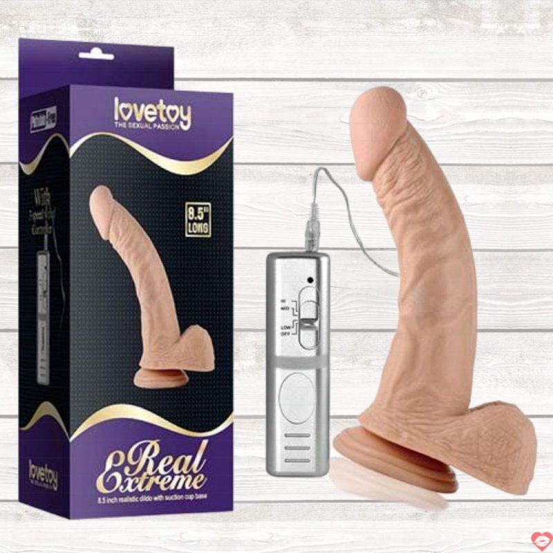 Dương vật rung Lovetoy 8.5 inch size lớn đỉnh cao tăng khoái cảm 