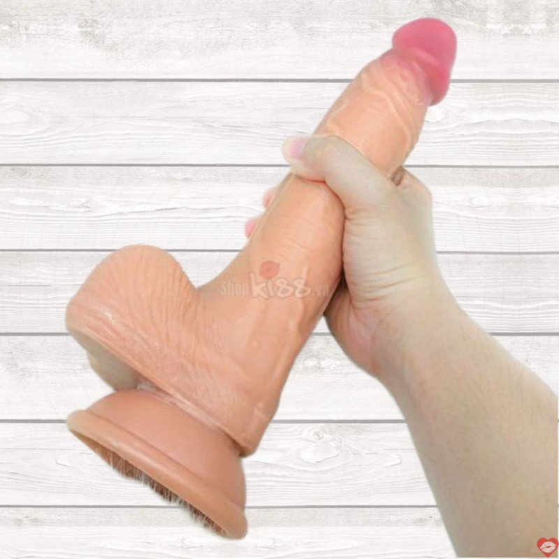 Dương vật giả siêu khủng Lovetoy mềm mại tự nhiên kích thích điểm G 