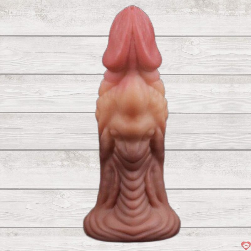 Dương vật giả Lovetoy silicone bạch kim siêu gân 2 lớp hấp dẫn nam 