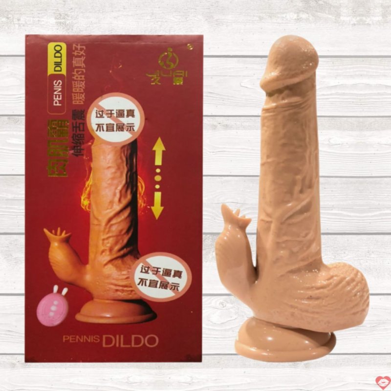Dương vật giả dính tường Jiuai rung thụt sạc pin, kích thích mạnh 