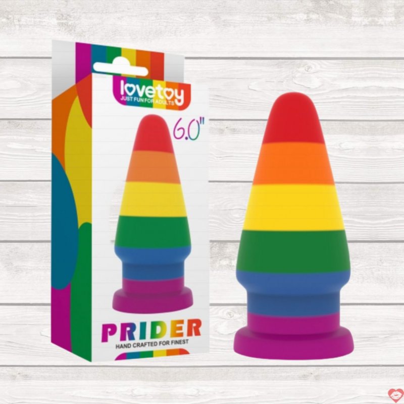 Dương vật giả Lovetoy Prider 6.0 inch dính tường siêu thực chất lượng cao 