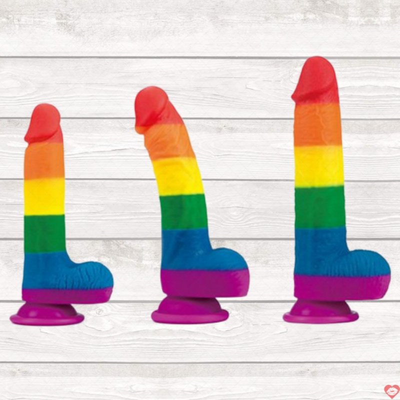 Dương vật giả silicon Lovetoy Prider 3 size 7.5 8 9 inch Kích thích mạnh 