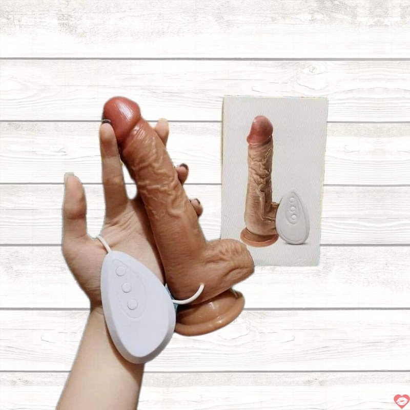 Dương vật giả gắn tường silicon mềm mại rung ngoáy cực khoái 