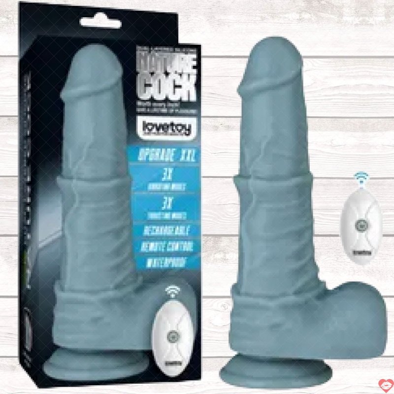 Dương Vật Giả Rung Thụt Lovetoy 28cm ĐỈnh Cao Khoái Cảm